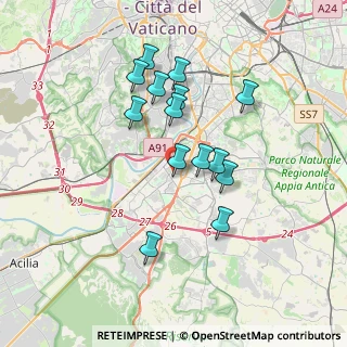 Mappa Viale dei Campioni, 00144 Roma RM, Italia (3.35)