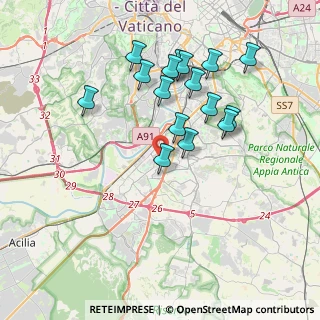 Mappa Viale dei Campioni, 00144 Roma RM, Italia (3.79875)