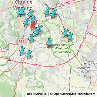 Mappa Via Giacomo Marcocchia, 00143 Roma RM, Italia (4.91882)