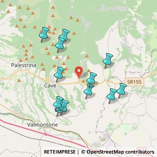 Mappa Via Palmiro Togliatti, 00030 Genazzano RM, Italia (4.05167)