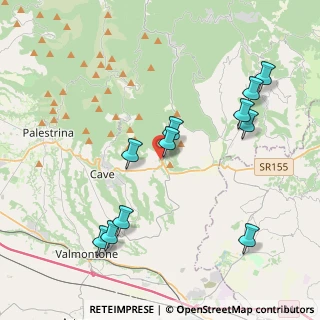 Mappa Via Palmiro Togliatti, 00030 Genazzano RM, Italia (4.55273)