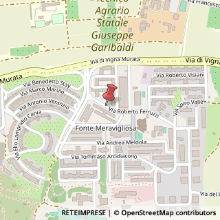 Mappa Via Roberto Ferruzzi, 67, 00143 Roma, Roma (Lazio)