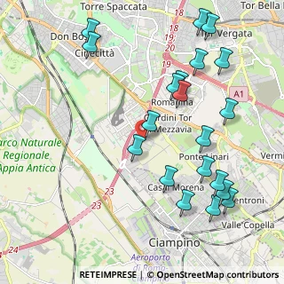 Mappa Via Giusto Fontanini, 00172 Roma RM, Italia (2.5295)