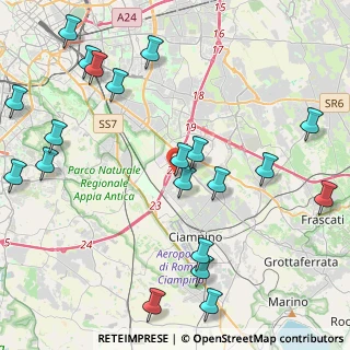 Mappa Via Giusto Fontanini, 00172 Roma RM, Italia (5.7395)