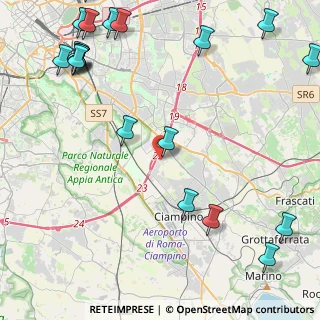 Mappa Via Giusto Fontanini, 00172 Roma RM, Italia (6.8145)