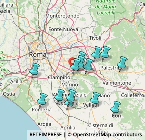 Mappa Vicolo delle Cisternolle, 00044 Frascati RM, Italia (14.49929)