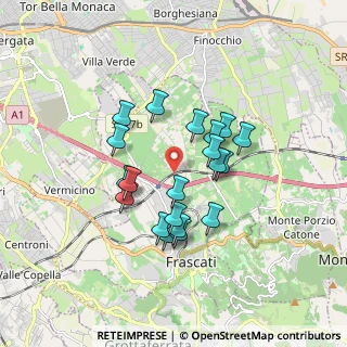 Mappa Vicolo delle Cisternolle, 00044 Frascati RM, Italia (1.5125)