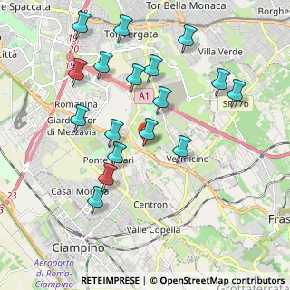 Mappa Km 14.500 angolo, 00173 Roma RM, Italia (2.15588)