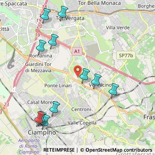 Mappa Km 14.500 angolo, 00173 Roma RM, Italia (2.72636)