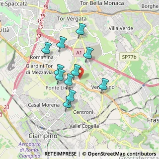 Mappa Km 14.500 angolo, 00173 Roma RM, Italia (1.52273)