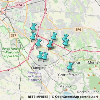 Mappa Km 14.500 angolo, 00173 Roma RM, Italia (2.63091)
