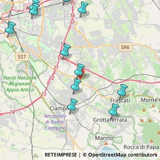 Mappa Km 14.500 angolo, 00173 Roma RM, Italia (5.76545)