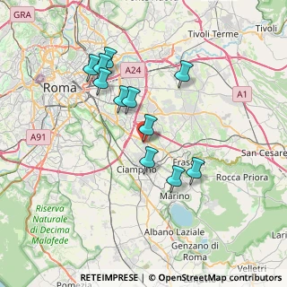 Mappa Sc. B, 00173 Roma RM, Italia (6.87636)