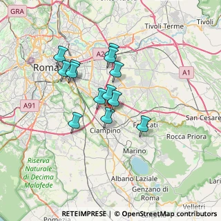 Mappa Sc. B, 00173 Roma RM, Italia (5.91615)