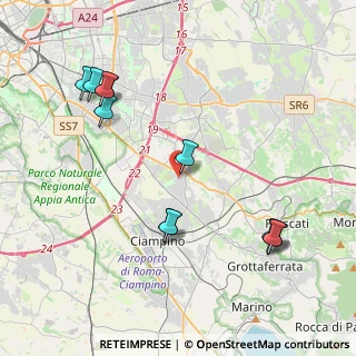 Mappa Via Frascineto, 00173 Roma RM, Italia (4.81182)