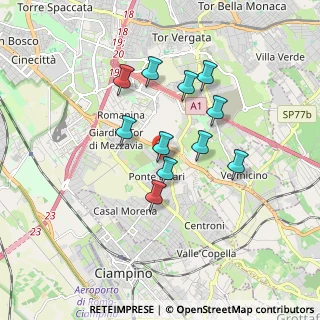 Mappa Via Frascineto, 00173 Roma RM, Italia (1.52455)