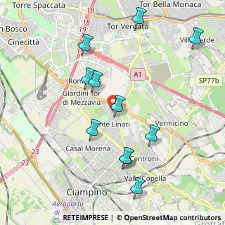 Mappa Via Frascineto, 00173 Roma RM, Italia (2.25545)
