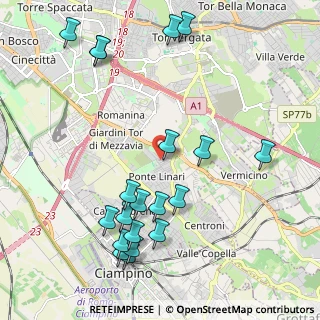 Mappa Via Frascineto, 00173 Roma RM, Italia (2.5845)