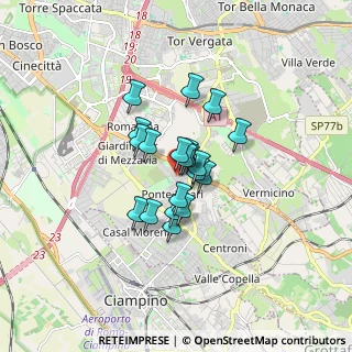 Mappa Via Frascineto, 00173 Roma RM, Italia (1.0825)