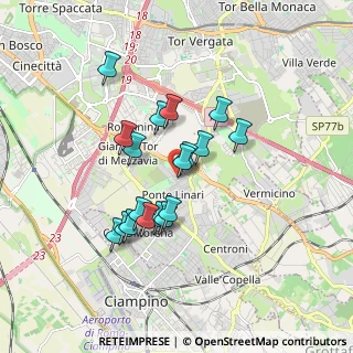 Mappa Via Frascineto, 00173 Roma RM, Italia (1.53278)