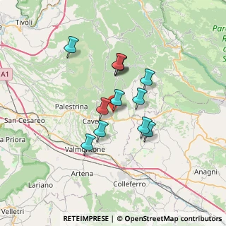 Mappa Piazza Giacomo Matteotti, 00030 Genazzano RM, Italia (5.72)