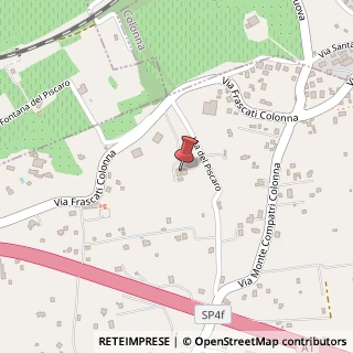 Mappa Via Frascati Colonna, 74, 00040 Colonna, Roma (Lazio)