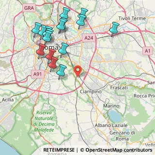 Mappa Via Melito di Porto Salvo, 00178 Roma RM, Italia (10.32813)