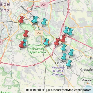 Mappa Via Melito di Porto Salvo, 00178 Roma RM, Italia (4.21125)