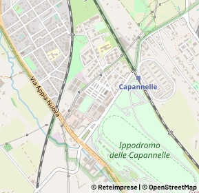 Mappa Via Melito di Porto Salvo, 00178 Roma RM, Italia (0.304)