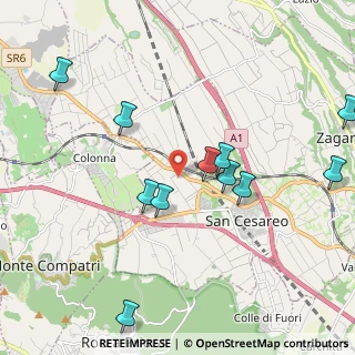 Mappa Via dei Giovi, 00030 San Cesareo RM, Italia (2.30727)