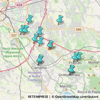 Mappa Via Antonino Anile, 00173 Roma RM, Italia (4.285)