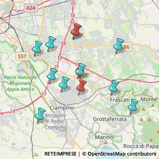 Mappa Via Antonino Anile, 00173 Roma RM, Italia (4.26417)