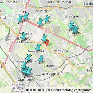 Mappa Via Antonino Anile, 00173 Roma RM, Italia (2.7175)
