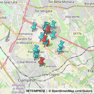 Mappa Via Antonino Anile, 00173 Roma RM, Italia (1.352)