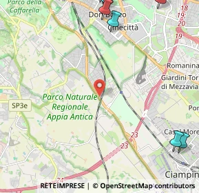 Mappa Via Marsico Nuovo, 00178 Roma RM, Italia (3.87091)