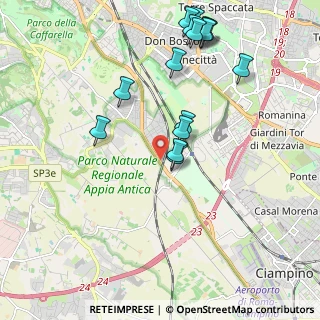 Mappa Via Marsico Nuovo, 00178 Roma RM, Italia (2.33933)