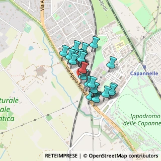 Mappa Via Marsico Nuovo, 00178 Roma RM, Italia (0.28148)