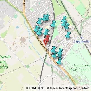 Mappa Via Marsico Nuovo, 00178 Roma RM, Italia (0.417)
