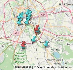 Mappa Via Marsico Nuovo, 00178 Roma RM, Italia (7.12)