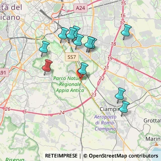 Mappa Via Marsico Nuovo, 00178 Roma RM, Italia (4.23)