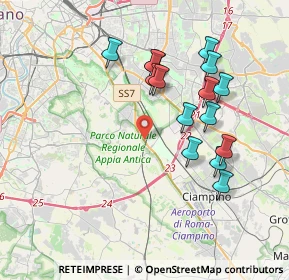 Mappa Via Marsico Nuovo, 00178 Roma RM, Italia (3.854)