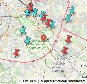 Mappa Via Marsico Nuovo, 00178 Roma RM, Italia (4.8275)