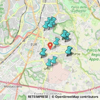 Mappa Via Andrea di Bonaiuto, 00142 Roma RM, Italia (1.57176)