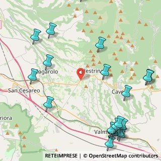 Mappa Via Don Morosini, 00036 Palestrina RM, Italia (6.599)