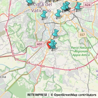 Mappa EUR Fermi, 00144 Roma RM, Italia (6.57)