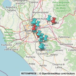 Mappa Via Carli Gian Rinaldo, 00173 Roma RM, Italia (10.26214)