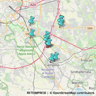 Mappa Via Carli Gian Rinaldo, 00173 Roma RM, Italia (2.90909)