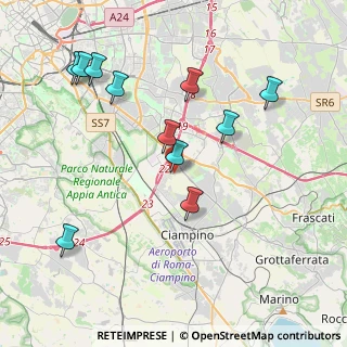 Mappa Via Carli Gian Rinaldo, 00173 Roma RM, Italia (4.43182)