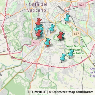 Mappa Piazzale Benito Juarez, 00144 Roma RM, Italia (3.11571)