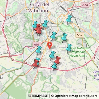 Mappa Piazzale Benito Juarez, 00144 Roma RM, Italia (3.552)